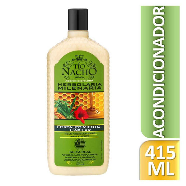 Tio Nacho Herbalaria Milenaria Conditioner (415Ml / 14.03Fl Oz) - Sulphate Free, With Argan Oil and Royal Jelly