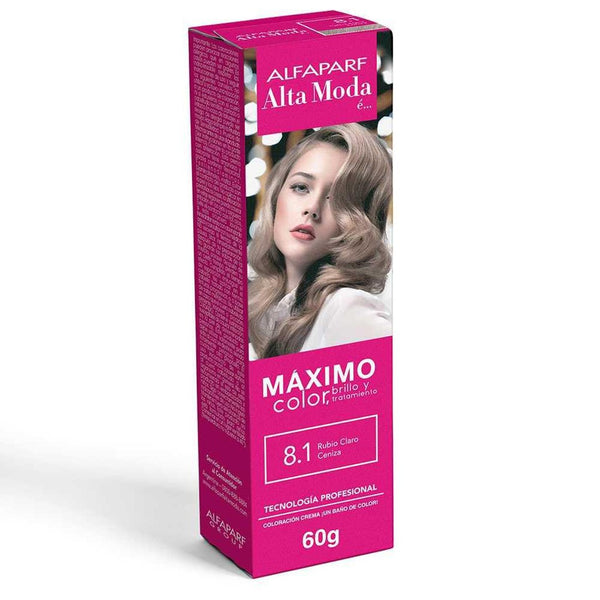 Alta Moda Hair Coloring Alfaparf E Colore 8.1 Light Ash Blonde (60Gr)