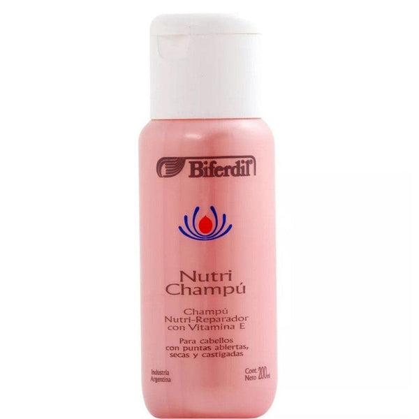 Biferdil Nourishing Shampoo B5 (200ml/6.76fl Oz): Natural Ingredients, Sulfate & Paraben-Free for All Hair Types