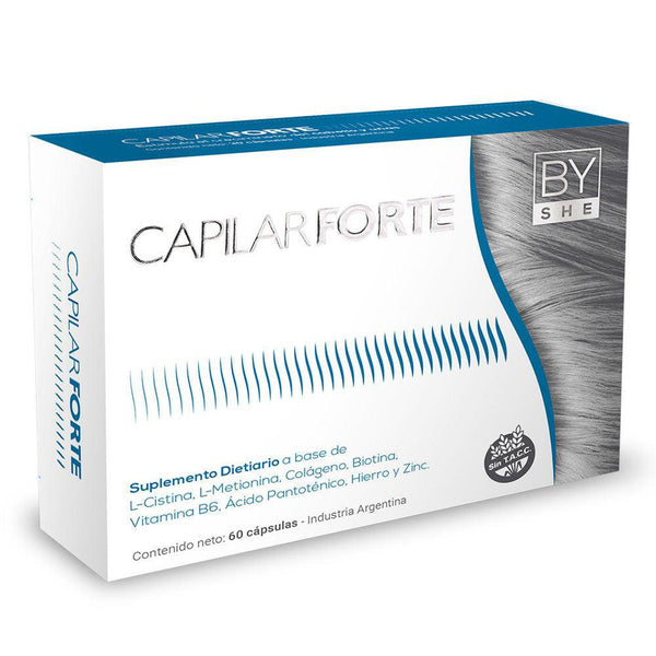 By She Capilar Forte Anti Hair Loss Oral Amino Acids: 60 Tablets to Strengthen Hair Follicles, Reduce Hair Loss & Promote Healthy Hair Growth