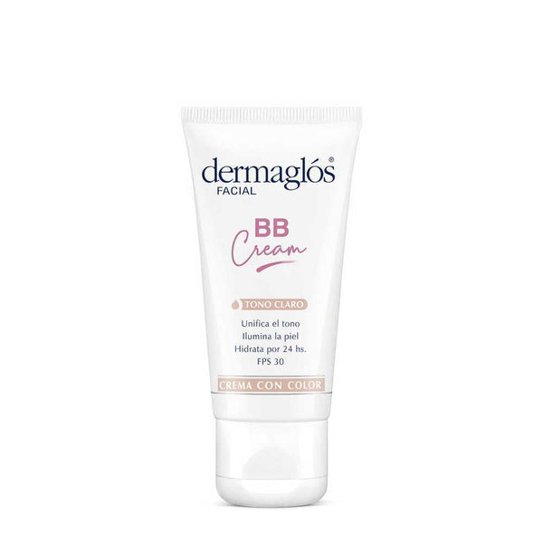 Dermaglos F BB Cream Light Tone with SPF 30, Natural Tone, Moisturizing, Illuminating & Anti-Aging - 50gr/1.69oz