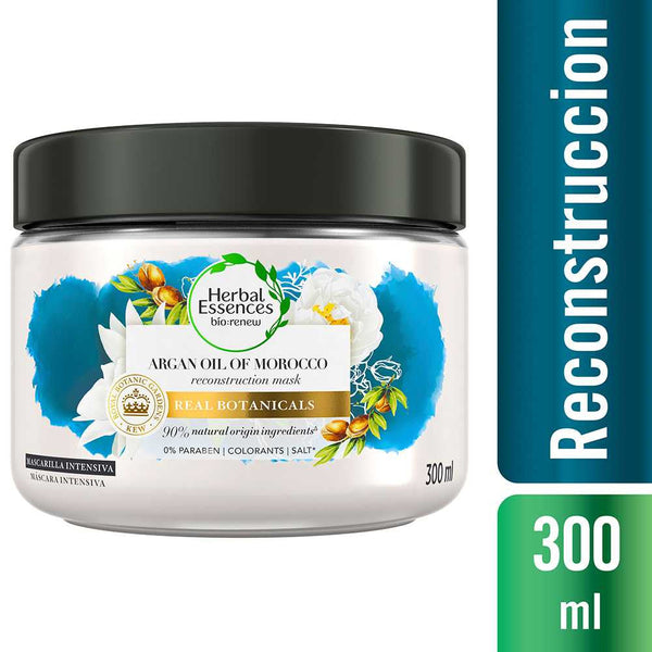 Herbal Essences Intensive Mask Bio Renew Morocco Argan Oil: Repairs and Rebuilds Damaged Hair 300Ml / 10.14Fl Oz
