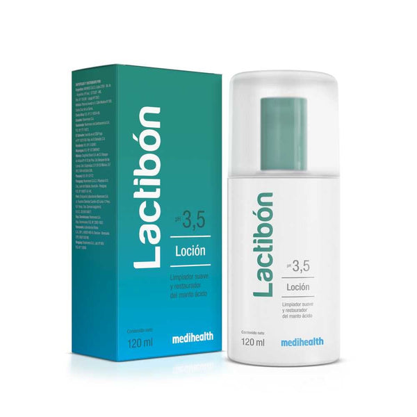 Lactibon Cleansing Lotion - Hypoallergenic, pH Balanced, Paraben Free, Non-Comedogenic, Suitable for All Skin Types 120 ml / 4.06fl oz