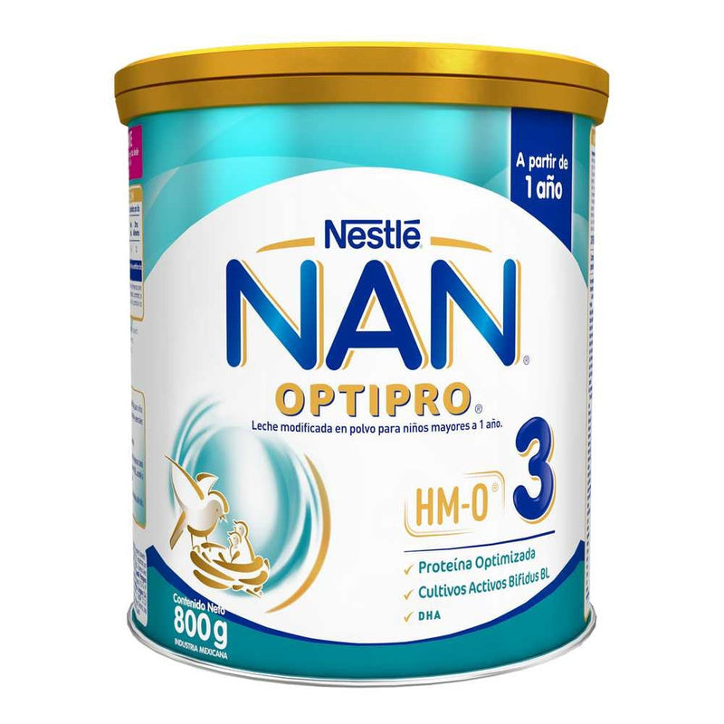 Nan Optipro 3 Infant Formula Milk Powder - 800G / 28.21Oz - Perfect Nutrition for Your Growing Baby