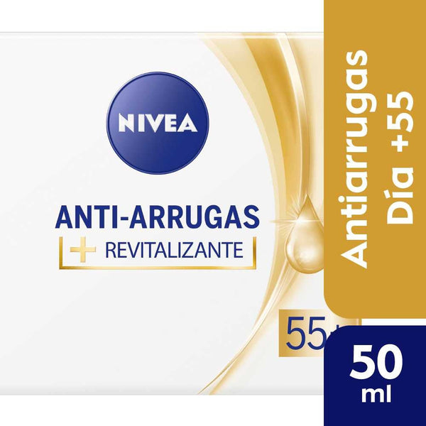 Nivea Revitalizing Facial Cream 55+ 50g / 1.76oz ‚Q10, Vitamin E, Shea Butter, SPF 15 Protection