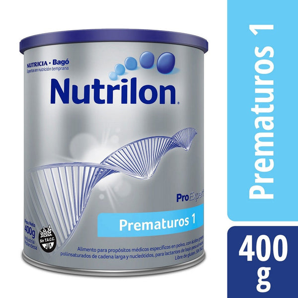Nutrilon Infant Formula Milktea Powder Premature 1 (400G / 14.10Oz): Prebiotics, Omega 3 & 6, Nucleotides and More for Optimal Growth & Development