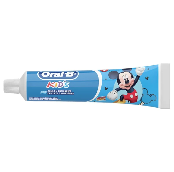Oral B Kids Mickey Toothpaste 50gr/1.69oz - Sugar-Free, Fluoride-Free, Strengthens & Repairs Enamel 50gr / 1.69oz