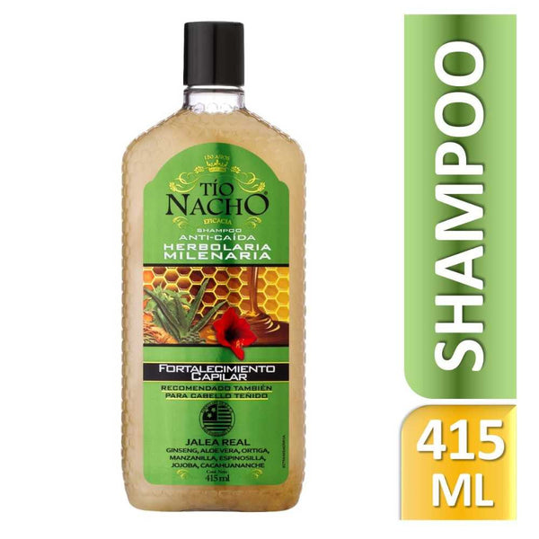 Tio Nacho Herbalaria Shampoo (415Ml/14.03Fl Oz): Repair Hair, Reduce Aging, Hydrate & Sulfate Free, Eco-Friendly & Cruelty Free