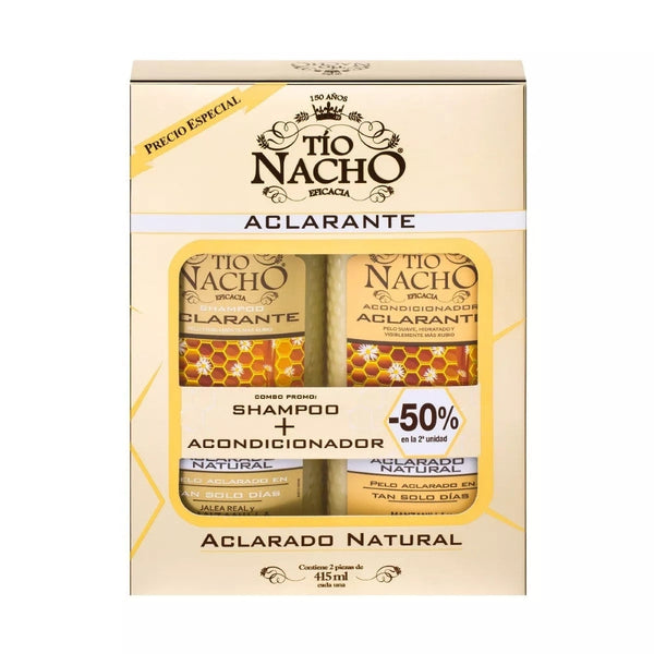 Tio Nacho + Lightening Conditioner 415Ml/14.03Fl Oz - Natural Extracts, Enhances Blond Reflections, Nourishes Hair