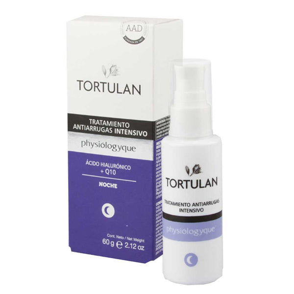 Tortulan Anti Wrinkle Cream Physiologyque Intensive Night: Natural Ingredients, Non-Comedogenic, Clinically Tested & Proven Safe for All Skin Types 60G / 2.11Oz